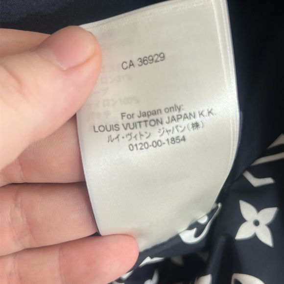 Louis Vuitton Monogram Script Rope Jacket. Color Block Twine Jacket - Picture 8 of 11